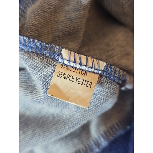 Women's Large Yellowstone Dutton Ranch Long Sleeve Sweatshirt Blue - Picture 4 of 5